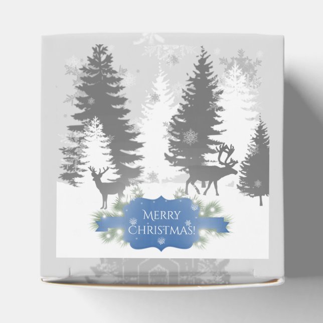 Caja de Favor Winter Wonderland - Azul (Parte superior)