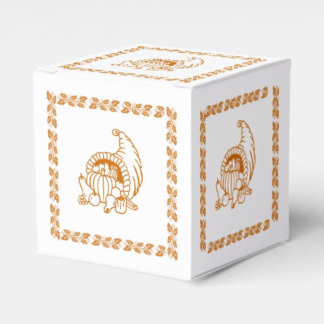 Caja de favores - Cuerno de abundancia (Costado Anverso)