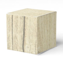 Caja de favores de campo rústico de madera