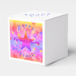 Caja de favores de fiesta de cumpleaños HAMbyWG