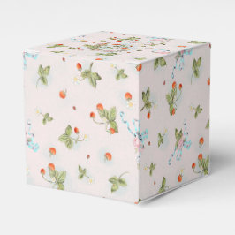 Caja de Favores de Fresa Rosa Marie Antoinette Peq