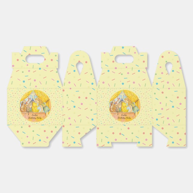 Caja de favores de partido - Winnie The Pooh (Desplegado)