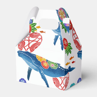 caja de favores de patrón de estilo de okinawan bi