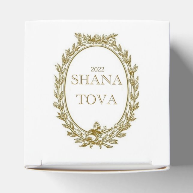 Caja de favores de Rosh Hashana Parisian Inspired (Parte superior)