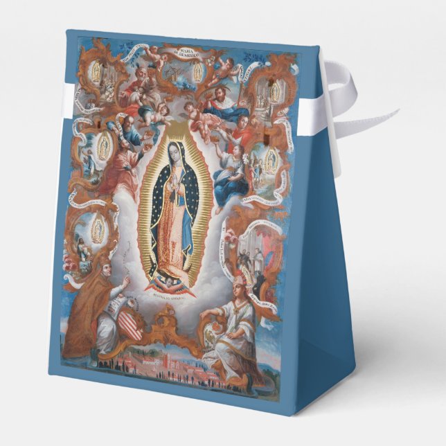 Caja de favores personalizado "Virgen de Guadalupe (Reverso)