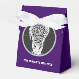 Caja de favores Purple Lacrosse Senior Night