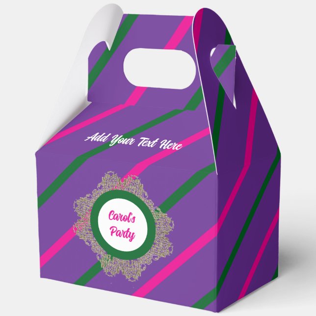 Caja de favoritas 5 Violet (verde rosado) RFPMDesi (Anverso)