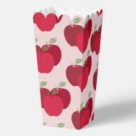 Caja de favoritas de palomitas de maíz del patrón