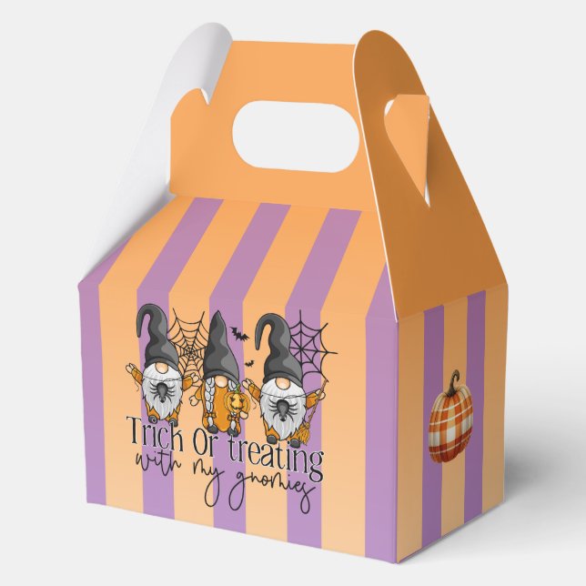 Caja de favoritas de papel de truco o tratamiento, (Anverso)