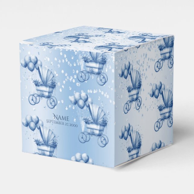 Caja de favoritas de rodillos azules (Costado Anverso)