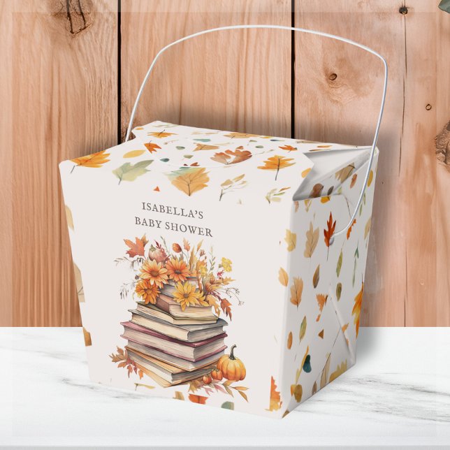 Caja de favoritos Baby Shower con el tema del libr (Subido por el creador)