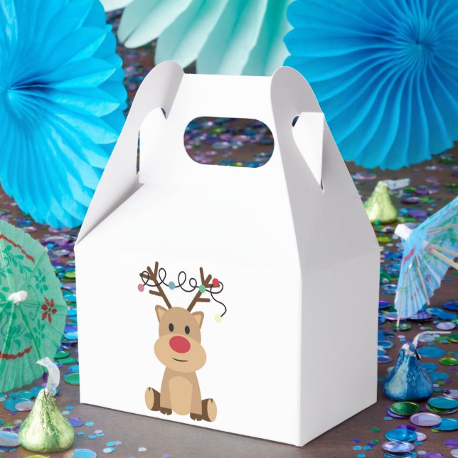 Caja de Favoritos de Fiesta de Ciervo Minimalista (Fiesta)