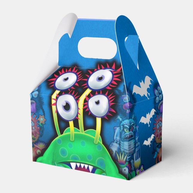 Caja de favoritos de hongos de halloween con truco (Front Side)