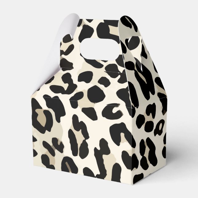 Caja de favoritos de impresión de leopardo de pers (Reverso)