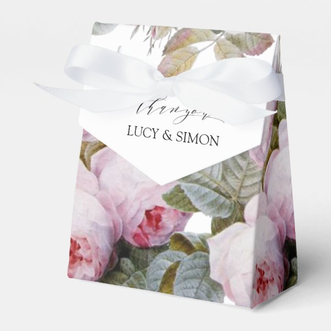 Caja de favoritos de los Rosas franceses de época (Front Side)