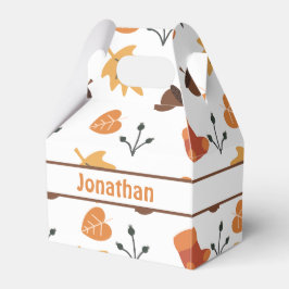 Caja de favoritos de otoño personalizada