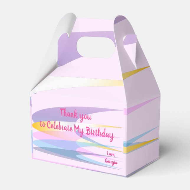 Caja de favoritos de papel rosa de Guay (Front Side)