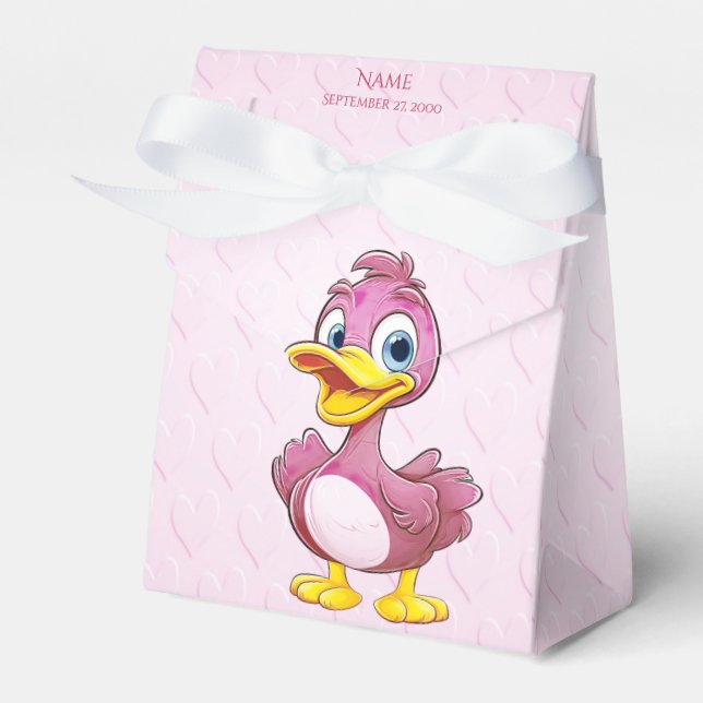 Caja de favoritos del pato rosa (Front Side)