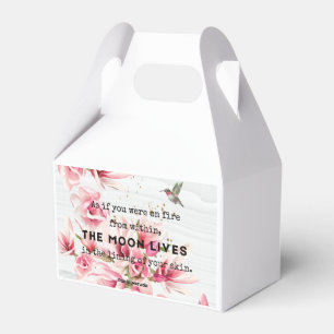 Caja de favoritos para Bodas
