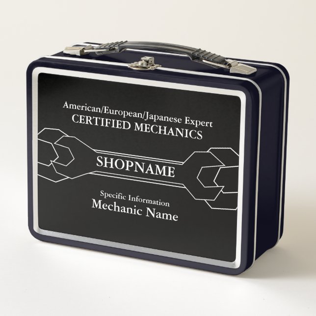 Caja de herramientas metalizado (Anverso)