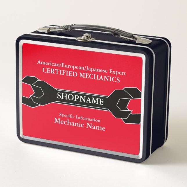 Caja de herramientas metalizado (Anverso)