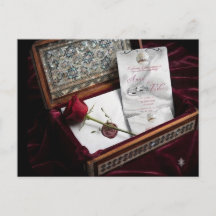 Caja de Invitación de Boda | Caja de Recuerdo Eleg