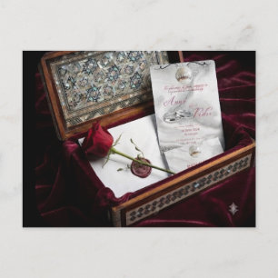 Caja de Invitación de Boda   Caja de Recuerdo Eleg