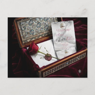 Caja de Invitación de Boda | Caja de Recuerdo Eleg