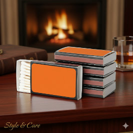 Caja de juego en Naranja para regalo o decoración 