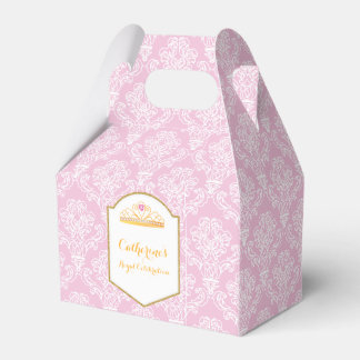 Caja de la invitación a la celebración de la princ