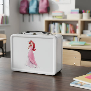 Caja de Lonchera de Metal de Ariel