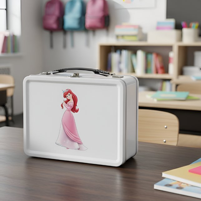 Caja de Lonchera de Metal de Ariel (Subido por el creador)