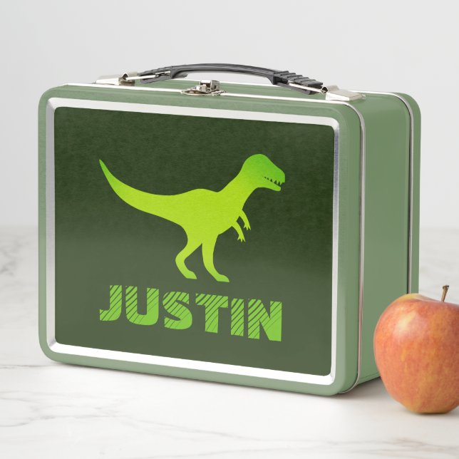 Caja de lunch de metal personalizada con estampado (In situ)