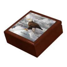 Caja de mantenimiento de águila calva