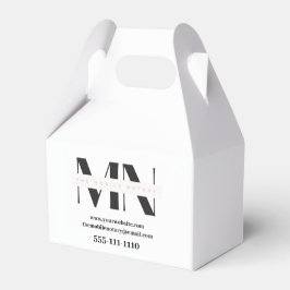 Caja de marketing comercial de notario móvil