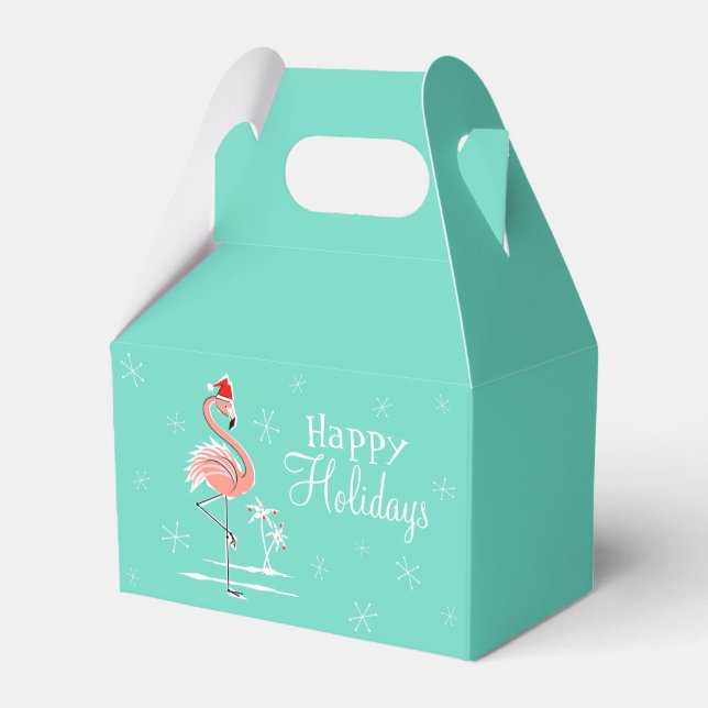 Caja de navidades Flamingo Happy Holidays (Front Side)