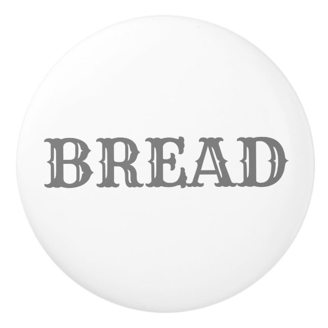 Caja de pan o Tirador de cerámica de estilo ventil (Anverso)