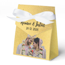 Caja de Personalizado boda con cinta de opciones