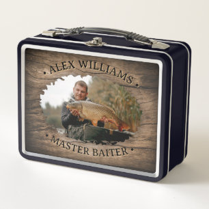 Caja de personalizado fotográfica, regalo de pesca