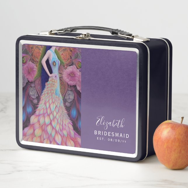 Caja de propuestas de dama de honor personalizada  (In situ)