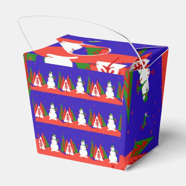 Caja de recogida de navidades - Regalos de caja fa (Reverso)