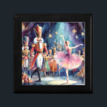 Caja De Regalo Ballet de Navidades Nutcracker Ballerina Watercolo<br><div class="desc">El Ballet de Ballet de Nutrición Navidades de acuarela Ballerina Festive Holiday Gift Box incluye un ballet tradicional de Navidades con bailarina y petcracker. Perfecto para regalos de Navidad,  decoración de Navidades,  fiestas de vacaciones y más. Creado por Evco Studio www.zazzle.com/store/evcostudio</div>