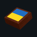 Caja De Regalo Bandera patriótica de Ucrania<br><div class="desc">Bandera patriótica de Ucrania.</div>