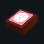 Caja De Regalo Bebé cruzado rosado bautismo bautizo cristiano<br><div class="desc">Esta preciosa caja de regalo personalizada de cruz rosa es una manera fabulosa de llevar un regalo para la celebración del bautismo o bautismo de una bebé.</div>