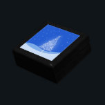 Caja De Regalo Blue White Merry Christmas Tree Stars Night Light<br><div class="desc"></div>