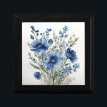 Caja De Regalo Bunch of Flowers Elegant Watercolor<br><div class="desc">¿Crees que es difícil elegir un diseño según tu propia personalidad y gustos? Tal vez este diseño haga tu trabajo más fácil. Mira de nuevo,  esto es definitivamente lo que estás buscando.</div>