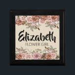 Caja De Regalo Chica de flores propuesta regalo ducha de novia pe<br><div class="desc">Nuestro boho cottagecore encantado tema boda flor propuesta chica regalo fiesta de novias personalizada joyas keepsake caja es el regalo perfecto para sus damas de novia y su chica florido! Esta única y personalizada caja de regalo es perfecta para collares, pendientes, anillos, pulseras y baratijas. La caja de regalo hace...</div>