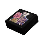 Caja De Regalo Colorful Bones And Botany<br><div class="desc">Beautiful bones and botany design with a female skeleton and gorgeous flowers</div>