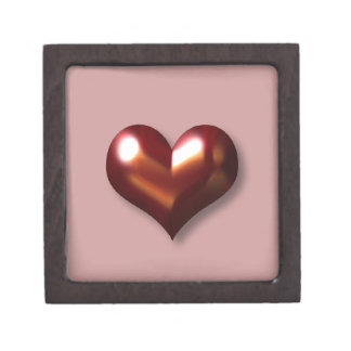 Caja De Regalo Corazón de bronce AH2011