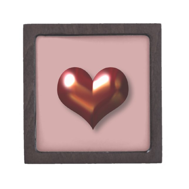 Caja De Regalo Corazón de bronce AH2011 (Frente)